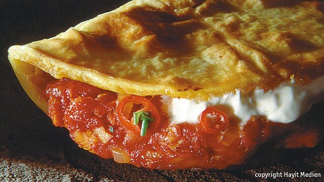 Eine Quesadilla
