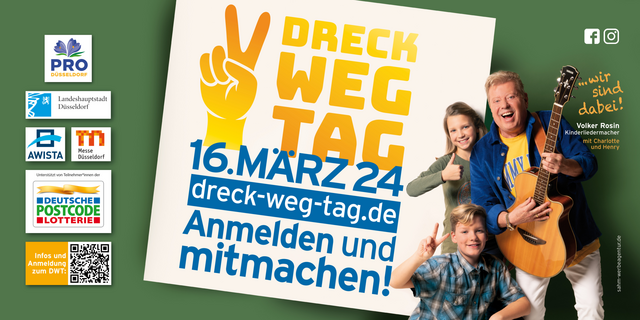 Das Plakat des Dreck-Weg-Tag