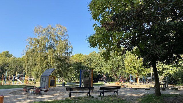 Der Spielplatz am Schillerplatz
